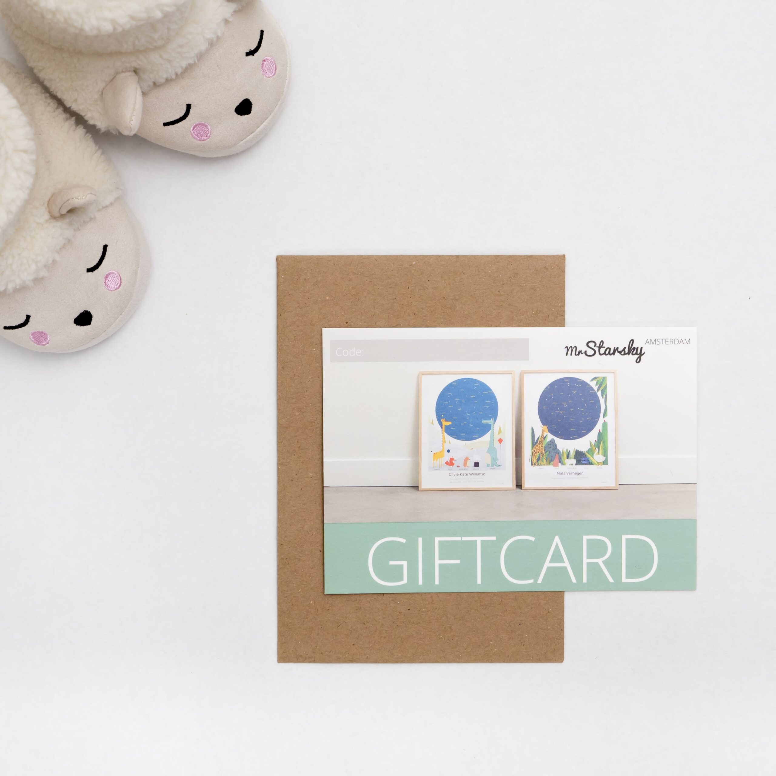 giftcard kraamcadeau babyshower MrStarskyAmsterdam